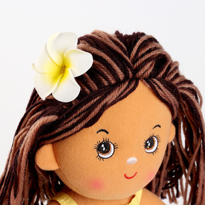 Мягкая игрушка "Кукла" в гавайском костюме, 35 см - фото 3 - id-p221728653