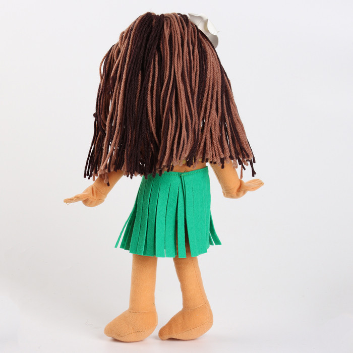 Мягкая игрушка "Кукла" в гавайском костюме, 35 см - фото 4 - id-p221728653