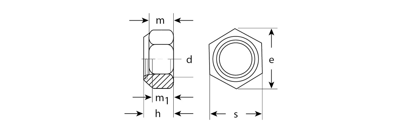 303580-16 Гайка DIN 985 с нейлоновым кольцом, M16, 5 кг, кл. пр. 6, оцинкованная, ЗУБР - фото 2 - id-p221732787