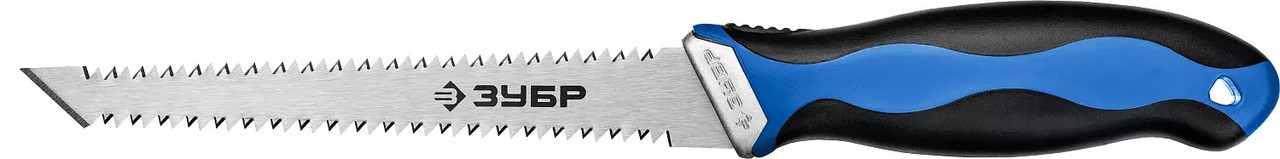 15178_z02 ЗУБР Гипрок 150 мм выкружная мини-ножовка для гипсокартона с двухсторонним лезвием - фото 1 - id-p221729834