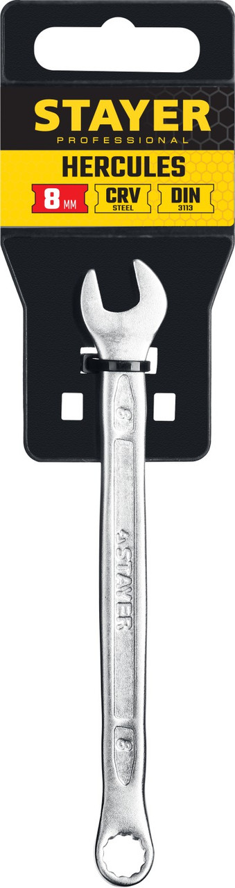 27081-08_z01 Комбинированный гаечный ключ 8 мм, STAYER HERCULES - фото 3 - id-p221733837