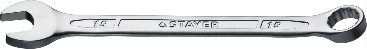 27081-15_z01 Комбинированный гаечный ключ 15 мм, STAYER HERCULES - фото 1 - id-p221733840