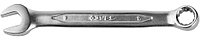 27022-09 Ключ ЗУБР ''ПРОФИ'' гаечный комбинированный, Cr-V сталь, хромированный, 9мм