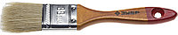 4-01003-038 Кисть плоская ЗУБР ''УНИВЕРСАЛ-МАСТЕР'', натуральная щетина, деревянная ручка, 38мм
