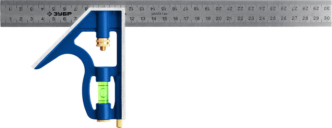 3436_z02 ЗУБР 300 мм Комбинированный многофункциональный угольник. Серия Профессионал. - фото 8 - id-p221734869