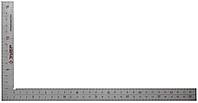 34350-30 Угольник ЗУБР ''ЭКСПЕРТ'' столярный нерж. сталь, шкала: шаг 1 мм, гравированная, 300 х 150 мм
