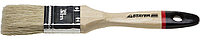 0102-038 Кисть плоская STAYER ''UNIVERSAL-EURO'', светлая натуральная щетина, деревянная ручка, 38мм