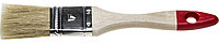 0101-038 Кисть плоская STAYER ''UNIVERSAL-STANDARD'', светлая натуральная щетина, деревянная ручка, 38мм