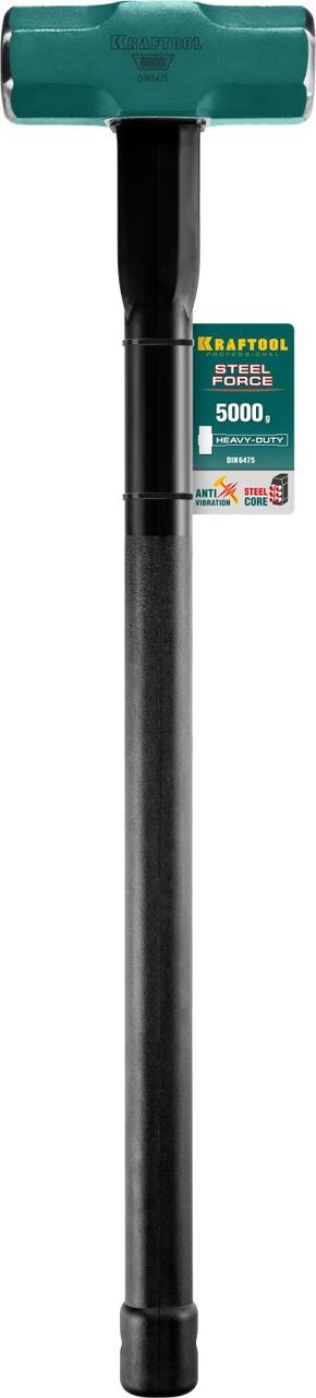 2009-5 KRAFTOOL STEEL FORCE 5 кг кувалда со стальной удлинённой обрезиненной рукояткой - фото 7 - id-p221730015
