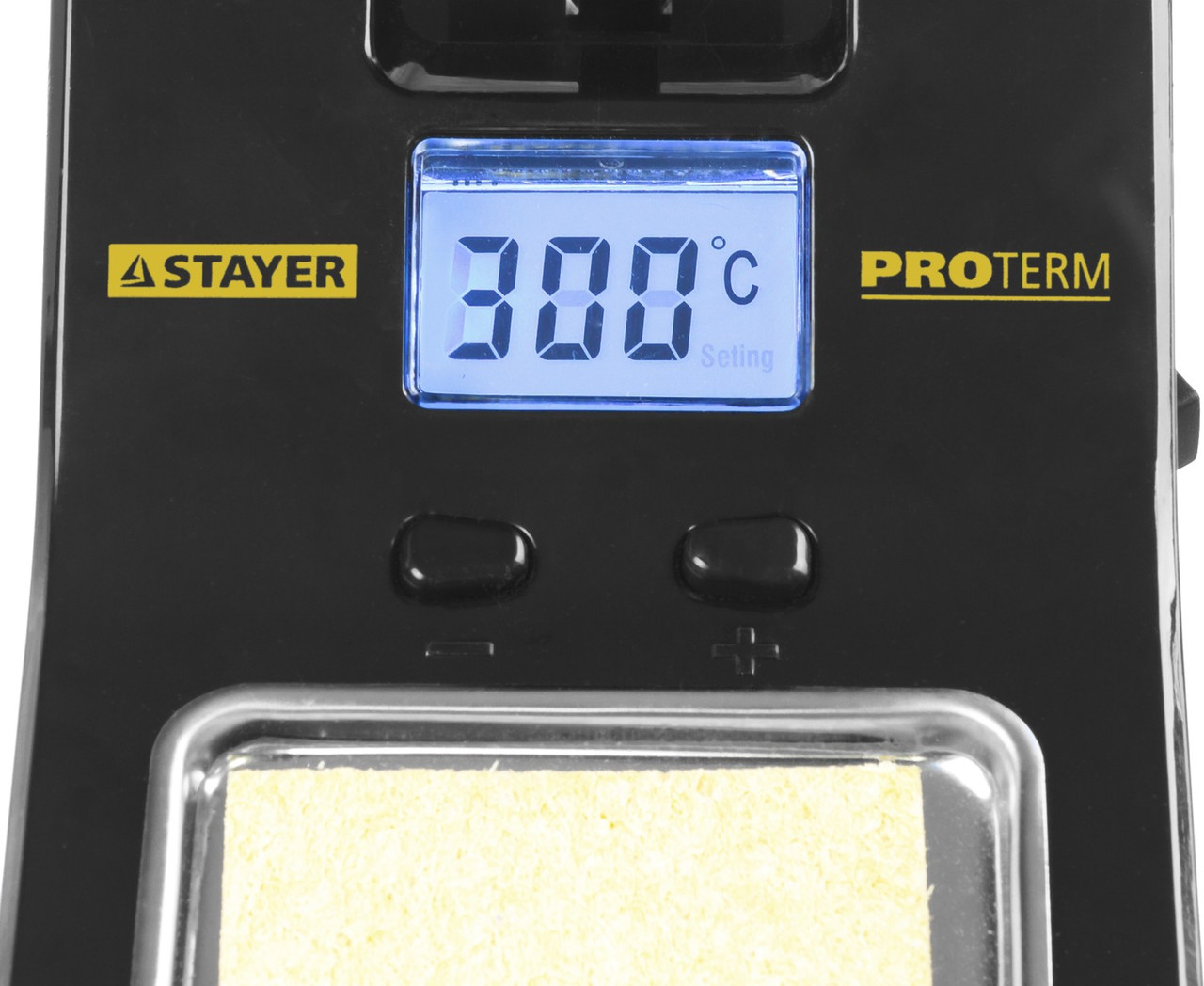 55370 Паяльная станция STAYER ''PROFI'' цифровая с ЖК дисплеем, диапазон 160-520°C, шаг 10°C, 48Вт - фото 5 - id-p221723223