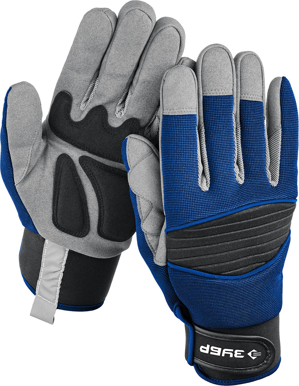 11475-XL ЗУБР МОНТАЖНИК, размер XL, профессиональные комбинированные перчатки для тяжелых механических работ - фото 7 - id-p221731252