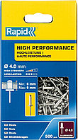 5001434 RAPID R:High-performance-rivet заклепка из алюминия d4.0x12 мм, 500 шт