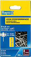 5001438 RAPID R:High-performance-rivet заклепка из алюминия d4.8x16 мм, 300 шт