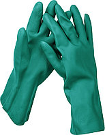 11255-M_z01 ЗУБР НИТРИЛ перчатки нитриловые, стойкие к кислотам и щелочам, размер M