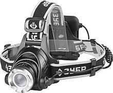 56430 Фонарь ЗУБР ''ПРОФИ'' налобный светодиодный, 6Вт(450Лм), регулируемый фокус, 3 режима, трансформер, 4АА