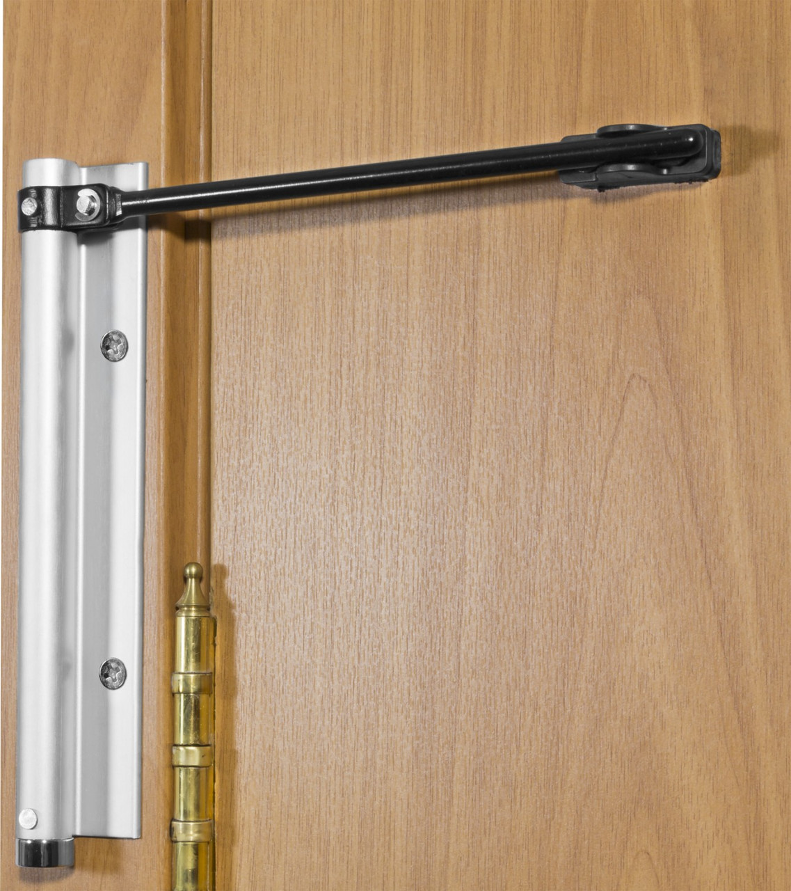 37900 Доводчик дверной ЗУБР ''МАСТЕР'', облегченная модель для дверей массой менее 45кг - фото 2 - id-p221731352