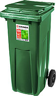 3840-12 GRINDA МК-120 мусорный контейнер с колёсами, 120 л