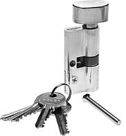 52103-60-2 Механизм ЗУБР ''МАСТЕР'' цилиндровый, тип ''ключ-защелка'', цвет хром, 5-PIN, 60мм