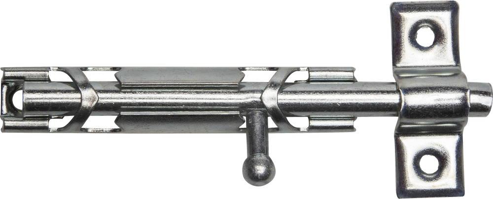 37735-80 Шпингалет накладной ''3Т-12'' стальной, покрытие белый цинк, 80мм - фото 1 - id-p221731395