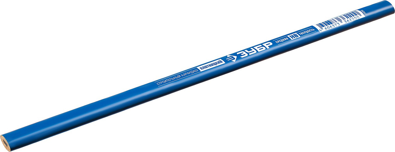06307 ЗУБР П-СК Плотницкий строительный карандаш удлиненный 250 мм - фото 1 - id-p221729501
