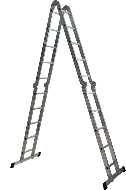 TL4055 Лестница-трансформер алюминиевая облегченная 4х5, Алюмет - фото 1 - id-p221728601