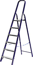 38803-06 Лестница-стремянка СИБИН стальная, 6 ступеней, 124 см