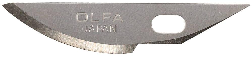 OL-KB4-R/5 Лезвия OLFA закругленные для ножа AK-4, 6(8)х38х0,45мм, 5шт - фото 1 - id-p221729614