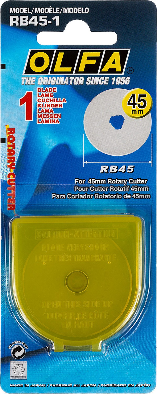 OL-RB45-1 Лезвие OLFA круглое для RTY-2/G,45-C, 45х0,3мм, 1шт - фото 2 - id-p221729620
