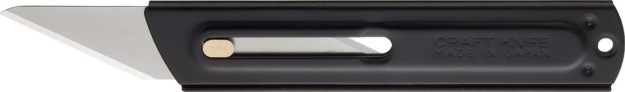 OL-CK-1 Нож OLFA хозяйственный металлический корпус, с выдвижным 2-х сторонним лезвием, 18мм - фото 3 - id-p221729664