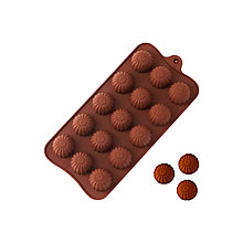 Форма для льда и шоколада Ассорти (Китай, 215х104х15см, 15 ячеек) 3624971