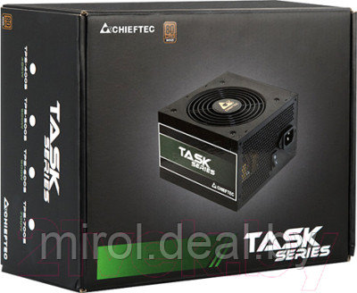 Блок питания для компьютера Chieftec Task Black TPS-500S 500W - фото 4 - id-p221743020