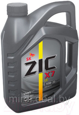 Моторное масло ZIC X7 LS 10W30 / 162649 - фото 1 - id-p221743935