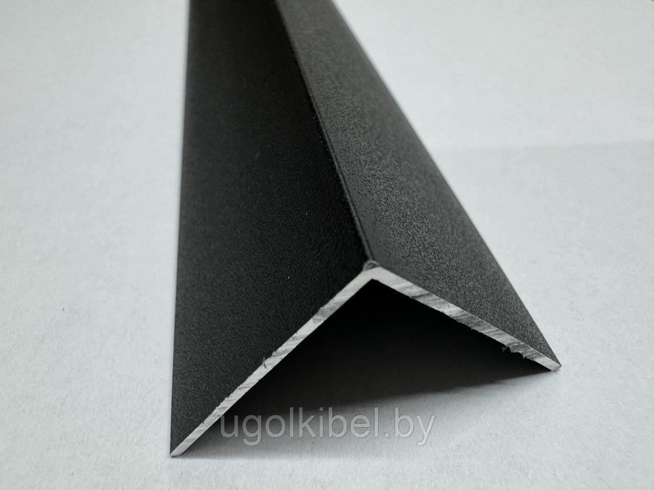Уголок алюминиевый 20х20мм. черный матовый 3,0м - фото 1 - id-p221745530