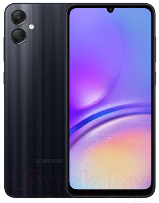 Смартфон Samsung Galaxy A05 4GB/64GB / SM-A055F (черный) - фото 1 - id-p221762010