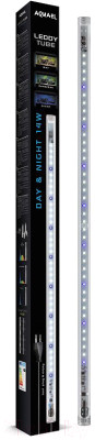 Осветительный модуль для аквариума Aquael Leddy Tube 14W D&N Sunny 55-60см / 124235 - фото 1 - id-p221760748