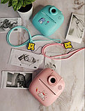 Фотоаппарат моментальной печати детский розовый, фото 9