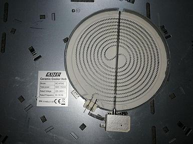 Конфорка стеклокерамической поверхности EXITEQ MC-HF645 1800W .D=200m 303203501144 7060054 2002032911 Б/У