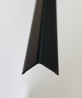 Уголок алюминиевый 10*10 мм. черный матовый 2,7 м.