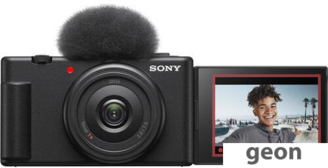 Фотоаппарат Sony ZV-1F (черный) - фото 2 - id-p221818588