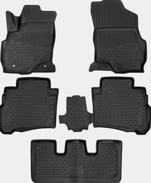 Коврики 3D Element для салона Toyota Fortuner II рестайлинг 5дв. 2020-2023. Артикул ELEMENT3DA66548210k