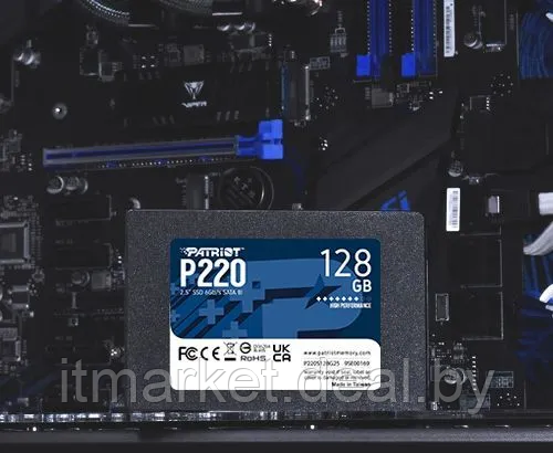 Жесткий диск SSD 128Gb Patriot P220 (P220S128G25) - фото 4 - id-p221818870