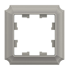Рамка 1-постовая Antique, цвет Шампань (Schneider Electric ATLAS DESIGN)