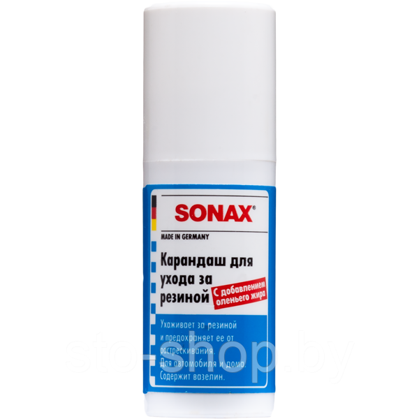 Sonax 499 100 Карандаш для ухода за резиной 20г