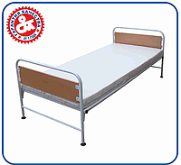Кровать общебольничная без подъемных частей КРМ1-Ш