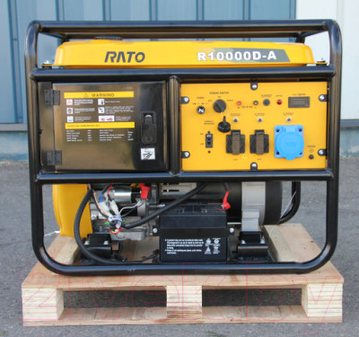 Бензиновый генератор Rato R10000D-A - фото 3 - id-p221827987