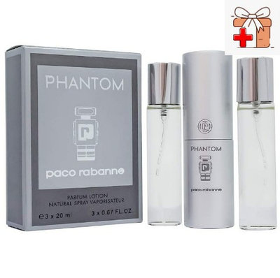 Парфюмерный набор Phantom Paco Rabanne / edp 3*20 ml