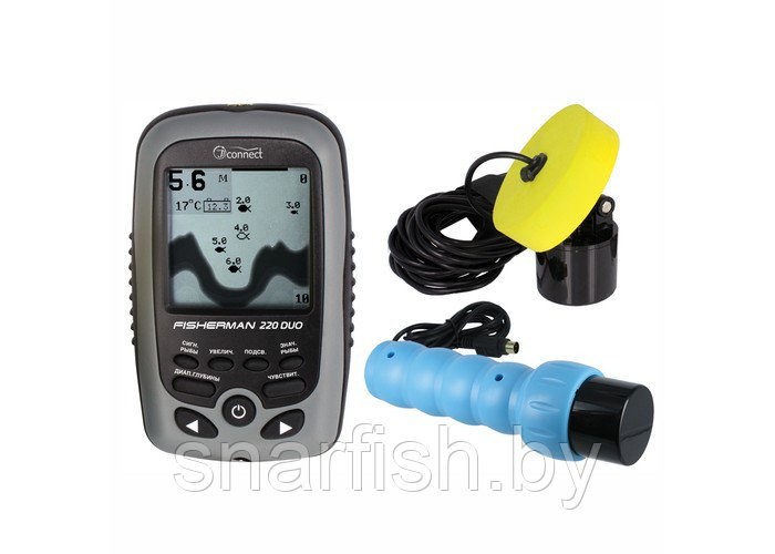 Эхолот JJ-Connect Fisherman 220 Duo ice edition - фото 2 - id-p31924531