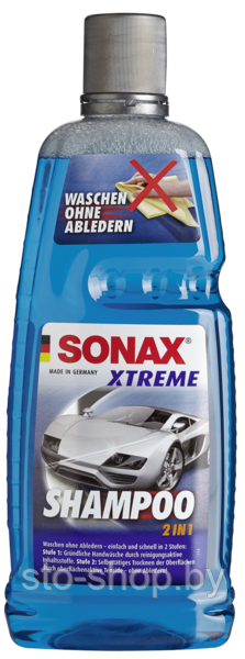 Sonax Xtreme 215 300 Автошампунь - концентрат без дополнительной сушки Wash&Dry 2в1 1л