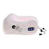 Массажная подушка LuazON LEM-06, 3.7 Вт, 2 вида массажа, ИК- подогрев, АКБ, розовая, фото 5