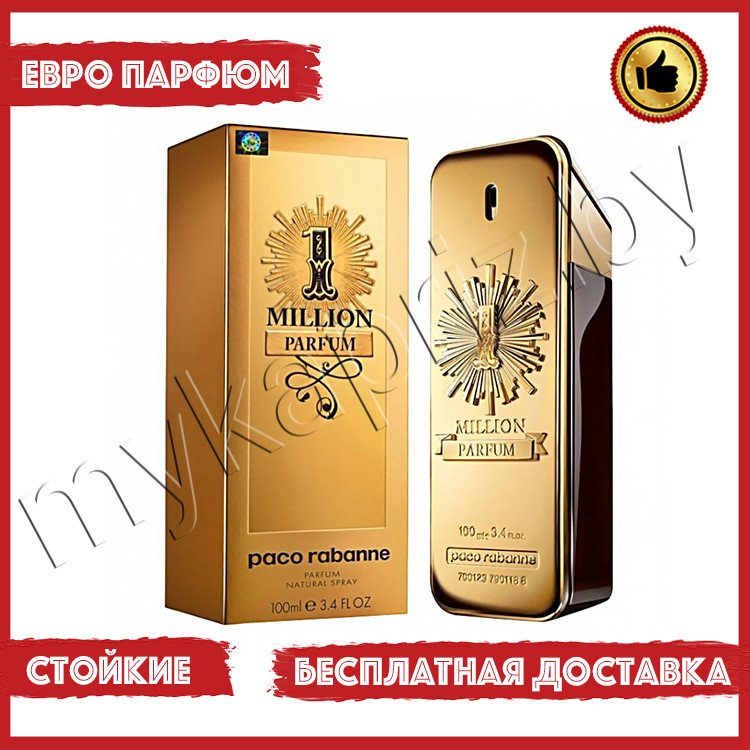 Евро парфюмерия Paco Rabanne 1 Million Parfum 100ml Мужской - фото 1 - id-p221870344